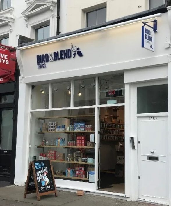 Photo of the Bird & Blend Tea Co. Shop front